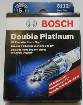 New Box(4) Bosch 8112 Spark Plug • $23.99