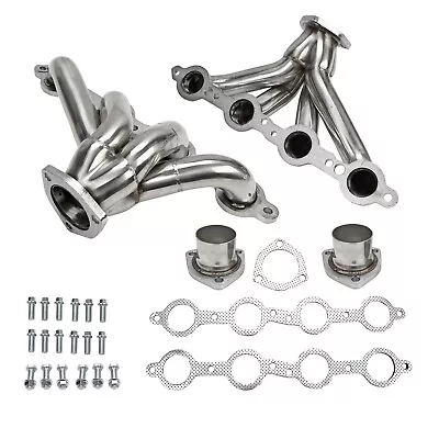 For Chevy LS1 LSX SWAP 350 Eng Shorty Stainless Block Hugger Manifold Header • $99.99