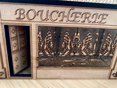 £7.95 • Buy French Butcher’s Shop 1/32 Scale - (Slot Car, King & Country Etc)