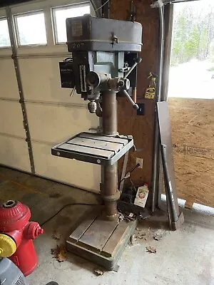 Ellis 12000 Variable Speed 2hp Floor Standing Drill Press W/ Forward And Reverse • $2200