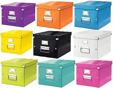 £14.99 • Buy Leitz Click & Store A4 Storage Transportation Strong File Box Paper Office Home 
