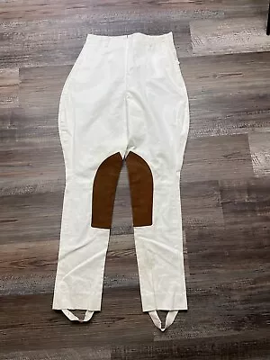 Vtg POLO By RALPH LAUREN JODPHUR RIDING PANTS 28x31 Breeches Riding Sz 10 Dirty • $120