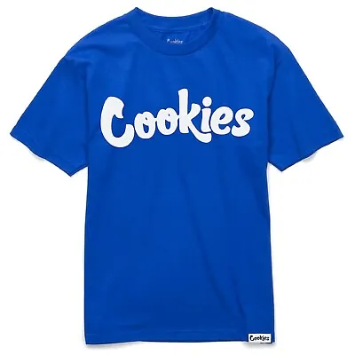 NWT Berner Cookies Clothing SF Original Logo Royal Blue/White Tee • $33