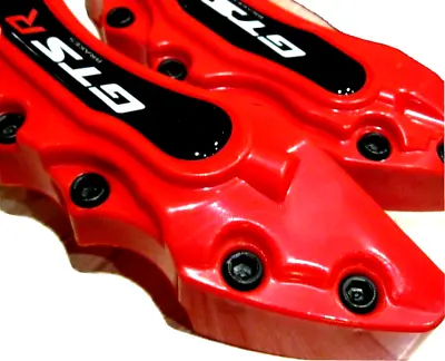 4 PCS RED Brake Caliper Covers Tire Edge Mustang Front Rear Left Right Tuning • $59.90