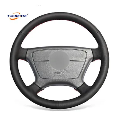 Leather Steering Wheel Cover For Benz E Class W210 E 200 240 280 W140 S320 #1701 • $41.99