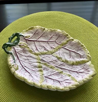 Mottahedeh Decorative Plate W/Multiple Leaves Made In Portugal Qty. 12 NWOT. • $52