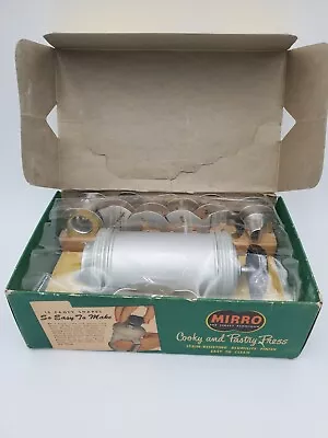 Mirro No 358 AM Cooky And Pastry Press With Box 12 Discs 3 Tips EUC • $25