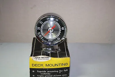 Vintage Aqua Meter Speedometer Boat 45DM • $75