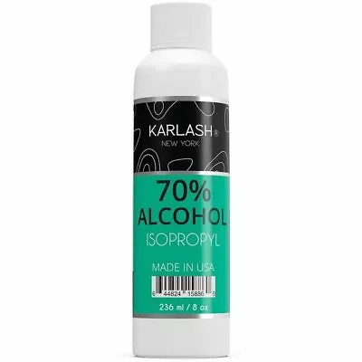 Karlash Alcohol Isopropyl 70% Alcohol For Everyday Made In USA 8 Oz • $7.99