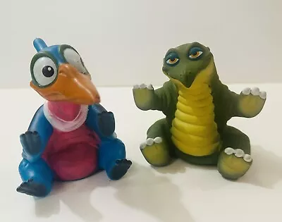 Lot Of 2 Land Before Time Pizza Hut Hand Puppet Dinos Spike & Petrie Vintage 80s • $42.96