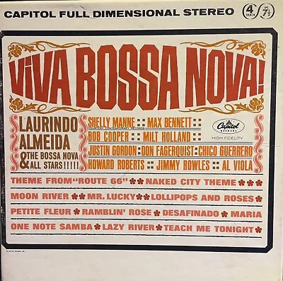 Viva Bossa Nova Laurindo Almeida Reel Tape • $45
