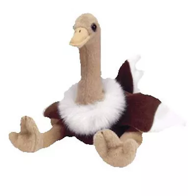 TY Beanie Baby - STRETCH The Ostrich (6.5 Inch) - MWMTs Stuffed Animal Toy • $9.89