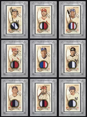 [DIGITAL] Topps Bunt - Allen & Ginter 24 S1 - Framed Mini Relic - Pick • $1.64