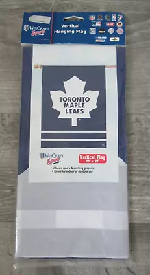 Toronto Maple Leafs Indoor Outdoor Vertical Flag Banner 27  X 37  NHL Team Logo • $12.74