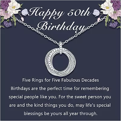 D Dongjiangjin Gift 30th 40th 50th 60th 70th Birthday Gifts For Women Her 30 40 • £20.90