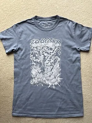 Mens Zoo York Blue Skull Short Sleeve Tshirt Top. Small. Excellent Condition • £6