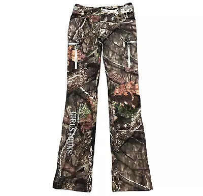 Girls With Guns Pants Womens Small Mossy Oak Camouflage Hunting Stretch 30x35 • $40.88