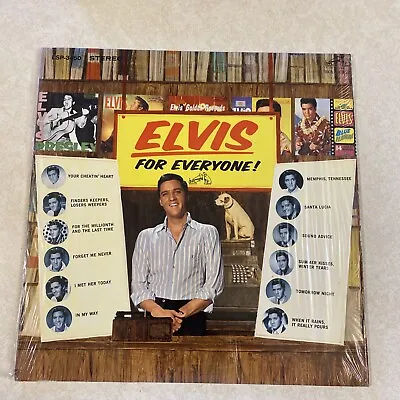 Elvis Presley For Everyone! Lp Vinyl Rca Record Lsp-3450 Rock 12  • $12.74