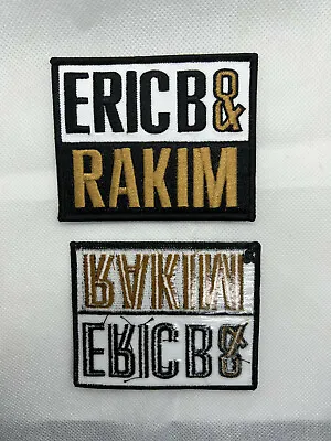 Eric B. & Rakim Patch - Follow The Leader 90's Old School Hip Hop Iron On • $6