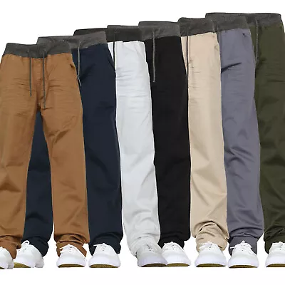£8.99 • Buy Kids Stretch Jeans Chinos Elasticated Pull On Pants Trousers New