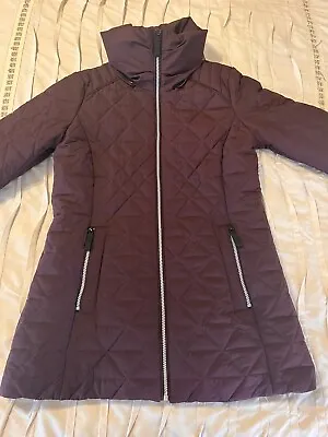 Andrew Marc New York Women's Size Small Down Quilted Puffer Full Zip Jacket Coat • $29.99