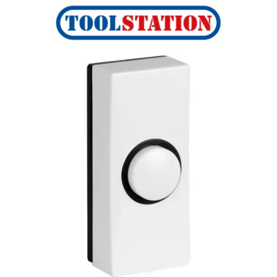 £2.79 • Buy Byron Wired Bell Push White