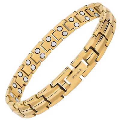 MagnetRX® Women's Titanium Magnetic Therapy Bracelet For Arthritis Pain Relief • $49.95