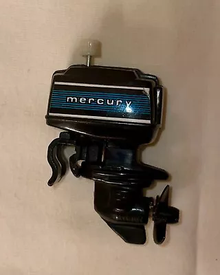 Tomy Mercury Wind Up Toy Outboard Boat Motor Engine Miniature Works Just Fine! • $29.75