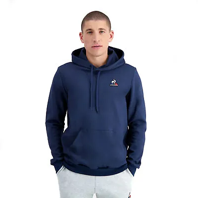 Mens Le Coq Sportif Essentials N°2 Hoody Navy • £43.59