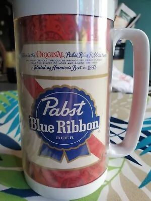 Vintage Pabst Blue Ribbon Thermo Serv Mug • $15