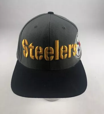 Mitchell And Ness Snapback Steelers Grey Adjustable • $14.99