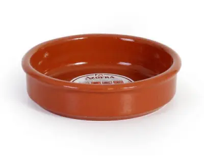 Set Of 6 X Size 12 Spanish Terracotta Tapas Dishes Pots Ramekins Dinner Plates • £11.95