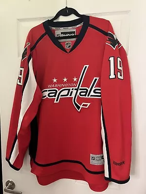 Reebok Washington Capitals Hockey Jersey Men's XXL NHL Nicklas Backstrom #19 • $45