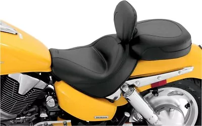 04-09 HONDA VTX1300C: Mustang Wide 2-Piece Touring Seat With Backrest - Vintage • $985.05