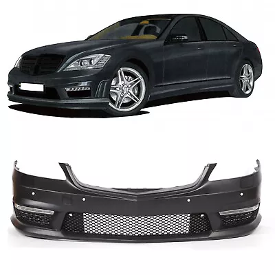 Front Bumper Body Kit W/DRLs W/PDC AMG Style For Mercedes Benz W221 S-Class • $465.49