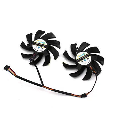 Cooler Fan For XFX R9 390X 390 R9 280X RX460 470 470D 474 480 Graphics Card 85mm • £22.31