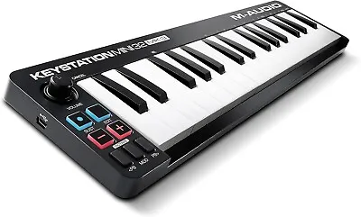 Keystation Mini 32 MK3 Ultra Portable Mini USB MIDI Keyboard Controller - Black • £37