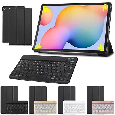 For Samsung Galaxy Tab S6 Lite 10.4 P610 P615 Keyboard Slim Leather Case Cover • $18.99