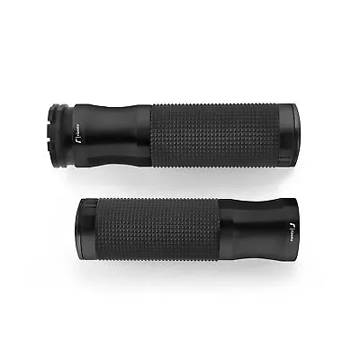 Rizoma Sport 25.4 /1   Black Aluminium Handlebar Grips Harley Davidson • $71.99