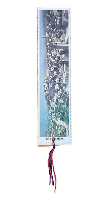 Vintage Bookmark Bethlehem Israel 9  Flowers Of The Holy Land Palphot Bookmark • $9.98