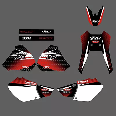 Graphic Kit Decal Sticker MX Dirtbike For Honda XR250 XR400 XR 250 400 1996-2004 • $46.54