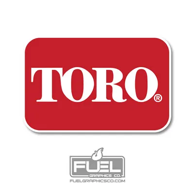 TORO Logo Premium Vinyl Decal - Zero Turn & Walk Behind Mowers - 10  X 6.5  • $12.74