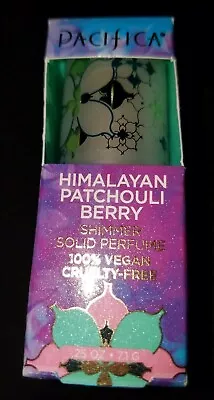 Pacifica Himalayan Patchouli Berry Shimmer Solid Perfume 0.25 Oz Vegan Discontin • $22.99