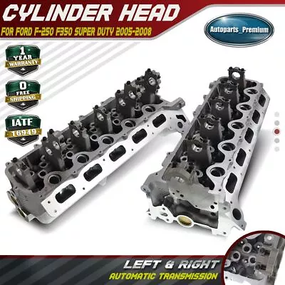 $959.99 • Buy 2x Head Cylinder Left & Right For Ford F35 F-250 F350 Super Duty V10 6.8L 05-08