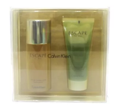 Calvin Klein Escape For Men 100 Ml Eau De Toilette Spray & Hair And Body Shampoo • £34.99