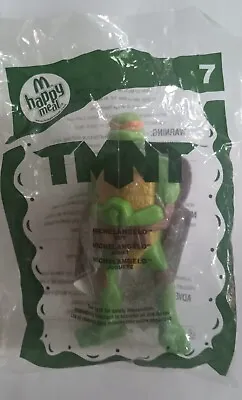 2007 Mcdonalds TMNT Teenage Mutant Ninja Turtles Michelangelo #7 Happy Meal Toy • $2.92