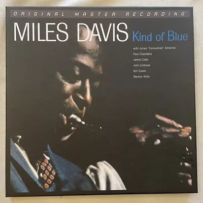 Miles Davis Kind Of Blue MoFi 2 LP Boxset 45 RPM Jazz Bebop Rare Audiophile • $40