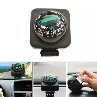 Car Dashboard Compass Mini Ball Dash Mount Navigation Accessory Outdoor ]γ αε • $4.32