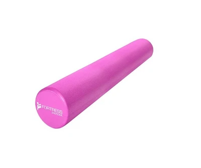 $76.95 • Buy Long Round Roller High Quality Premium EVA Foam Massage Roller Pink 90cm X 15cm