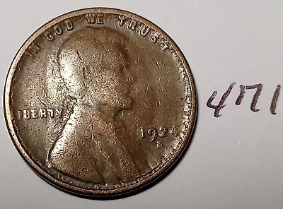 1924-S Lincoln Wheat Cent         #471 • $2